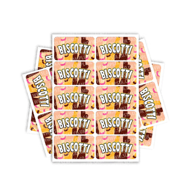 Biscotti Rectangle / Pre-Roll Labels - Pre-Roll (10.16cm x 6.7cm) / 10