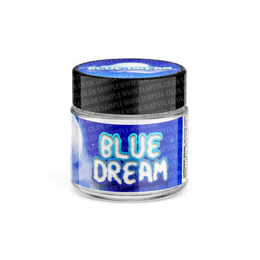 Blue Dream Glass Jars Pre - Labeled - 3.5grams (1/8oz)
