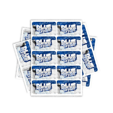 Blue Dream Rectangle / Pre-Roll Labels - Pre-Roll (10.16cm x 6.7cm) / 10