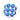 Blue Gelato Circular Stickers - 2.5cm