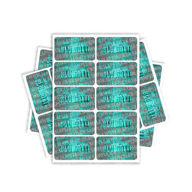 Blue Gotti Rectangle / Pre - Roll Labels - Pre - Roll (10.16cm x 6.7cm)