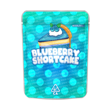 Blueberry Shortcake Mylar Pouches Pre - Labeled - 3.5g (1/8oz)