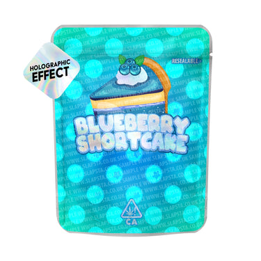 Blueberry Shortcake SFX Mylar Pouches Pre - Labeled - 3.5g (1/8oz)