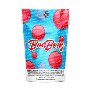 Bon Bons Mylar Pouches Pre-Labeled - 3.5g (1/8oz) / No / 16pcs