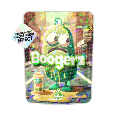 Boogerz SFX Mylar Pouches Pre - Labeled - 3.5g (1/8oz)