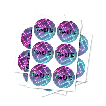 Bovetti Circular Stickers - 2.5cm