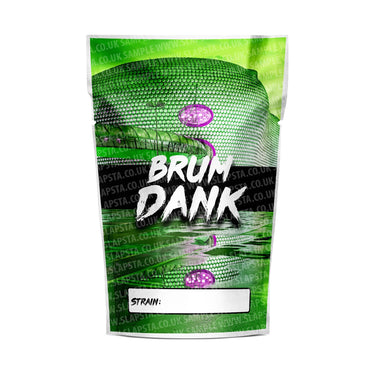 Brum Dank Mylar Pouches Pre-Labeled - SLAPSTA