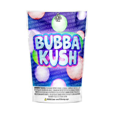 Bubba Kush Mylar Pouches Pre-Labeled - SLAPSTA