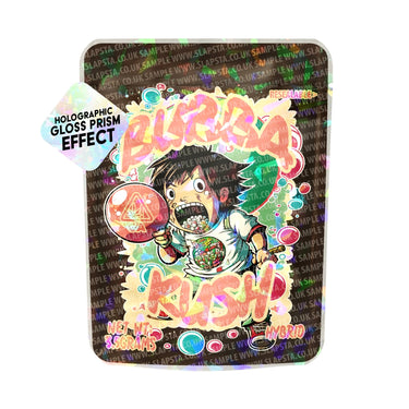 Bubba Kush SFX Mylar Pouches Pre - Labeled - 3.5g (1/8oz)
