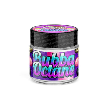 Bubba Octane Glass Jars Pre - Labeled - 3.5grams (1/8oz)