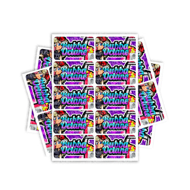 Bubba Octane Rectangle / Pre-Roll Labels - Pre-Roll (10.16cm x 6.7cm) / 10