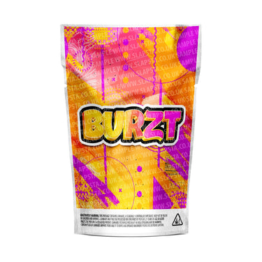Burzt Mylar Pouches Pre-Labeled - 3.5g (1/8oz) / No / 16pcs