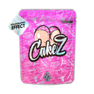 Cakez SFX Mylar Pouches Pre - Labeled - 3.5g (1/8oz)