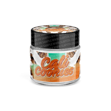 Cali Cookies Glass Jars Pre - Labeled - 3.5grams (1/8oz)