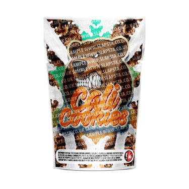 Cali Cookies Mylar Pouches Pre-Labeled - 3.5g (1/8oz) / No / 16pcs