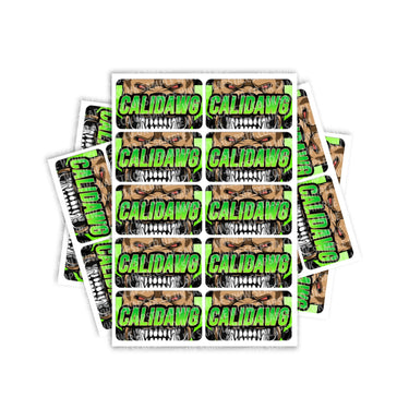 Cali Dawg Rectangle / Pre-Roll Labels - Pre-Roll (10.16cm x 6.7cm) / 10