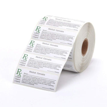 California Compliant Labels - 100pcs