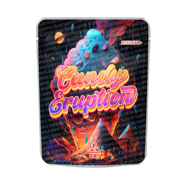 Candy Eruption Mylar Pouches Pre - Labeled - 3.5g (1/8oz)