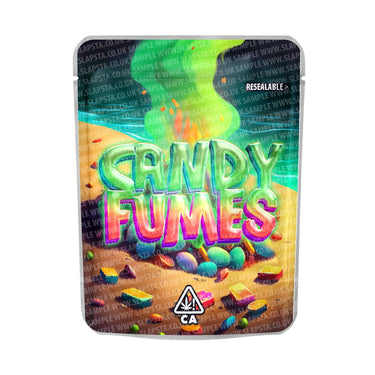 Candy Fumes Mylar Pouches Pre - Labeled - 3.5g (1/8oz)