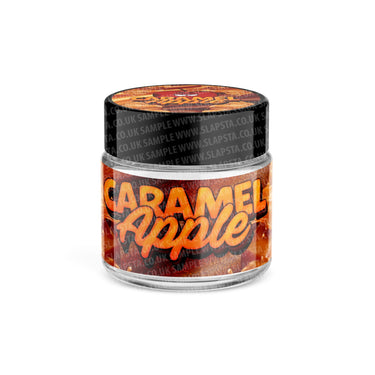 Caramel Apple Glass Jars Pre - Labeled - 3.5grams (1/8oz)