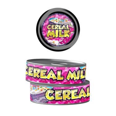 Cereal Milk Pre - Labeled 3.5g Self - Seal Tins - 60pcs