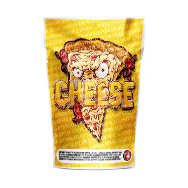 Cheese Mylar Pouches Pre-Labeled - 3.5g (1/8oz) / No / 16pcs