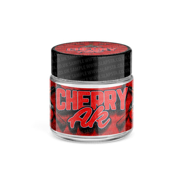 Cherry AK Glass Jars Pre - Labeled - 3.5grams (1/8oz)
