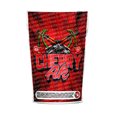 Cherry AK Mylar Pouches Pre-Labeled - 3.5g (1/8oz) / No / 16pcs