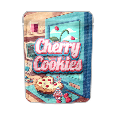 Cherry Cookies Mylar Pouches Pre - Labeled - 3.5g (1/8oz)