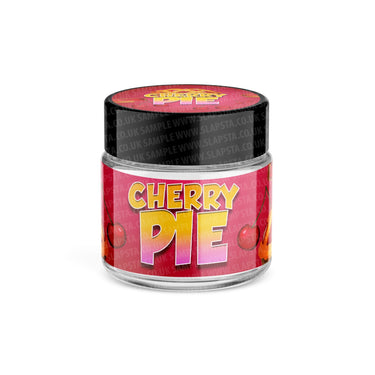 Cherry Pie Glass Jars Pre - Labeled - 3.5grams (1/8oz)
