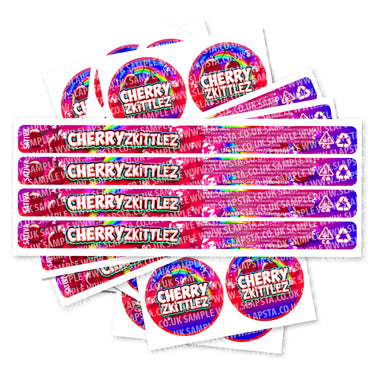 Cherry Zkittlez Pressitin Strain Labels - 100ml