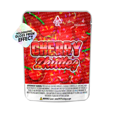 Cherry Zkittlez SFX Mylar Pouches Pre - Labeled - 3.5g (1/8oz)