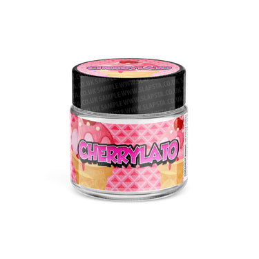 Cherrylato Glass Jars Pre - Labeled - 3.5grams (1/8oz)