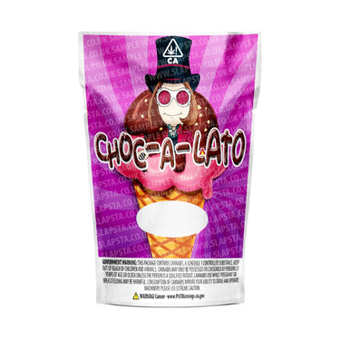 Chocalato Mylar Pouches Pre-Labeled - 3.5g (1/8oz) / No / 16pcs