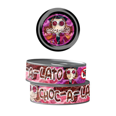 Chocolato Pre - Labeled 3.5g Self - Seal Tins - 60pcs
