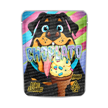 Choplato Mylar Pouches Pre - Labeled - 3.5g (1/8oz)