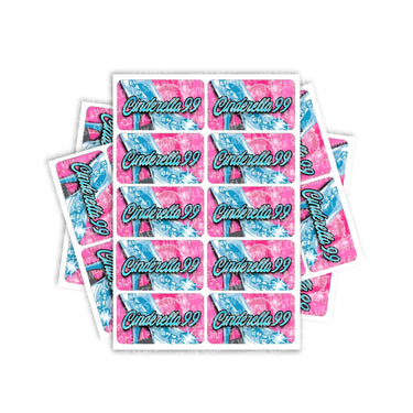Cinderella 99 Rectangle / Pre-Roll Labels - Pre-Roll (10.16cm x 6.7cm) / 10
