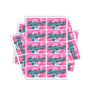 Cinderella 99 Rectangle / Pre-Roll Labels - Pre-Roll (10.16cm x 6.7cm) / 10