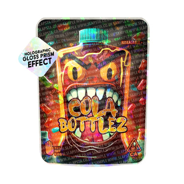 Cola Bottlez SFX Mylar Pouches Pre - Labeled - 3.5g (1/8oz)