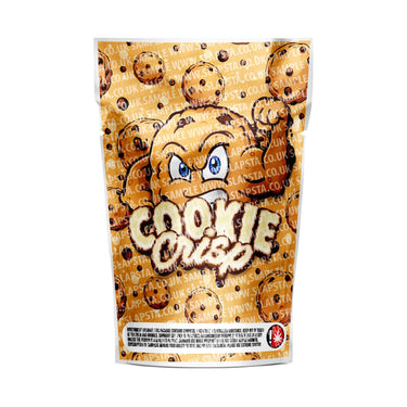 Cookie Crisp Mylar Pouches Pre-Labeled - 3.5g (1/8oz) / No / 16pcs