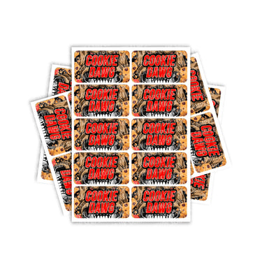 Cookie Dawg Rectangle / Pre-Roll Labels - Pre-Roll (10.16cm x 6.7cm) / 10
