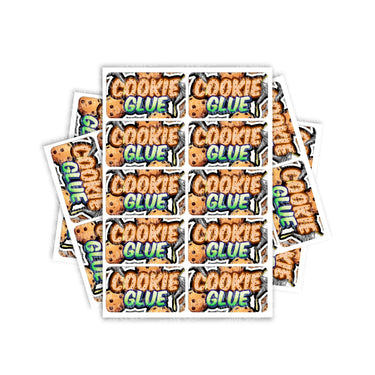 Cookie Glue Rectangle / Pre-Roll Labels - Pre-Roll (10.16cm x 6.7cm) / 10