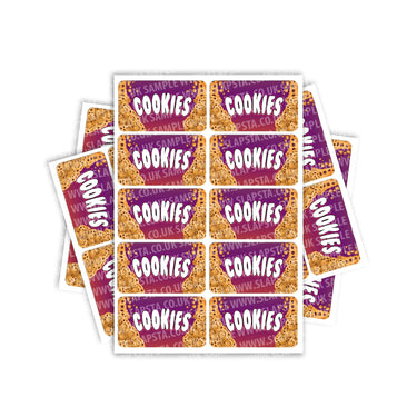 Cookies Rectangle / Pre-Roll Labels - Pre-Roll (10.16cm x 6.7cm) / 10