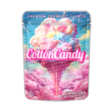 Cotton Candy Mylar Pouches Pre - Labeled - 3.5g (1/8oz)