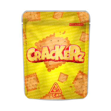 Crackerz Mylar Pouches Pre - Labeled - 3.5g (1/8oz)