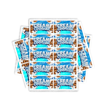 Cream Cookies Rectangle / Pre - Roll Labels - Pre - Roll (10.16cm x 6.7cm)