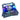 Custom 1 Pound (lb) Mylar Sticker Bags - 1pc / Gloss / Black Back