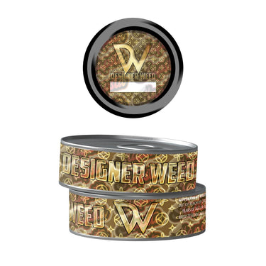 Designer Weed Pre - Labeled 3.5g Self - Seal Tins - 60pcs