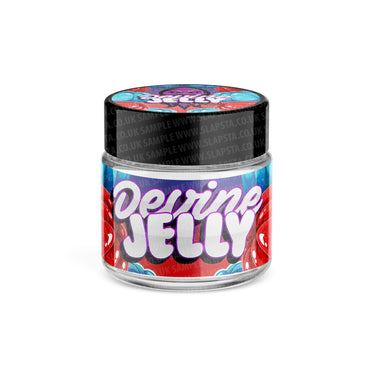 Devine Jelly Glass Jars Pre - Labeled - 3.5grams (1/8oz)