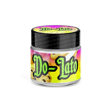 Dolato Glass Jars Pre - Labeled - 3.5grams (1/8oz)